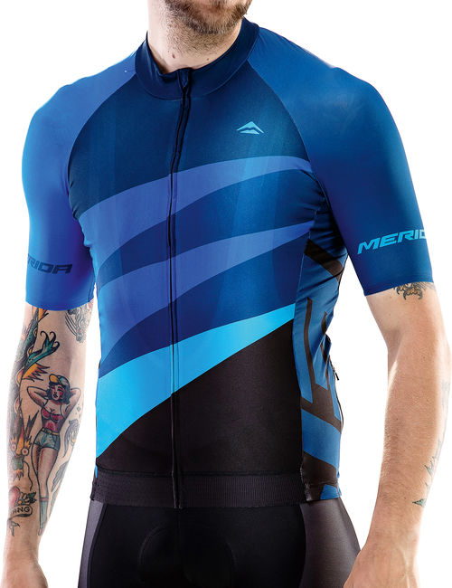 2021 Merida Homme à Manches Longues Cycle Haut Zip complet vélo Cyclisme Jersey shirt 