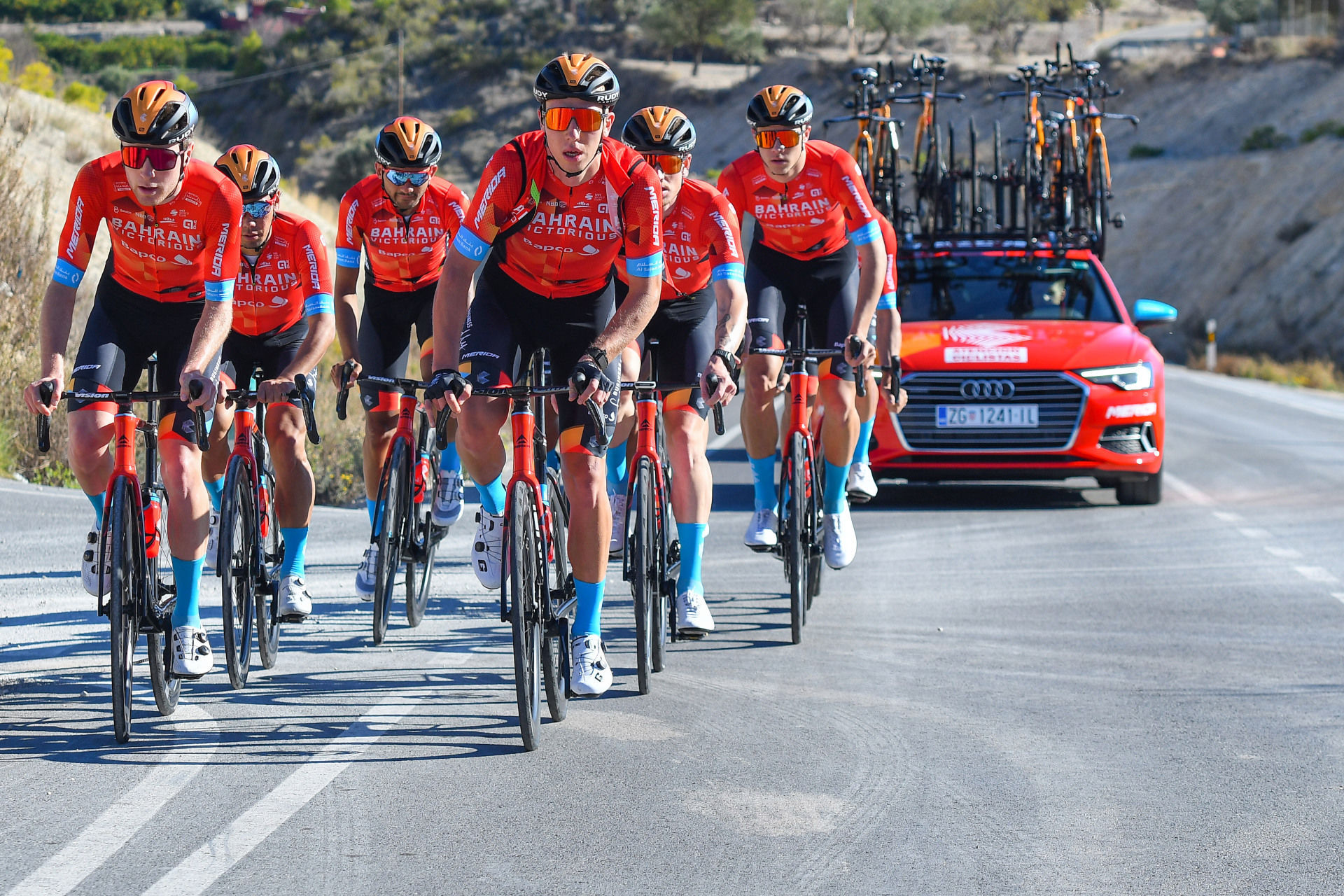 Michał Gołaś, Bahrain Victorious, rowery Merida, rowery szosowe Merida, kolarstwo, szosa