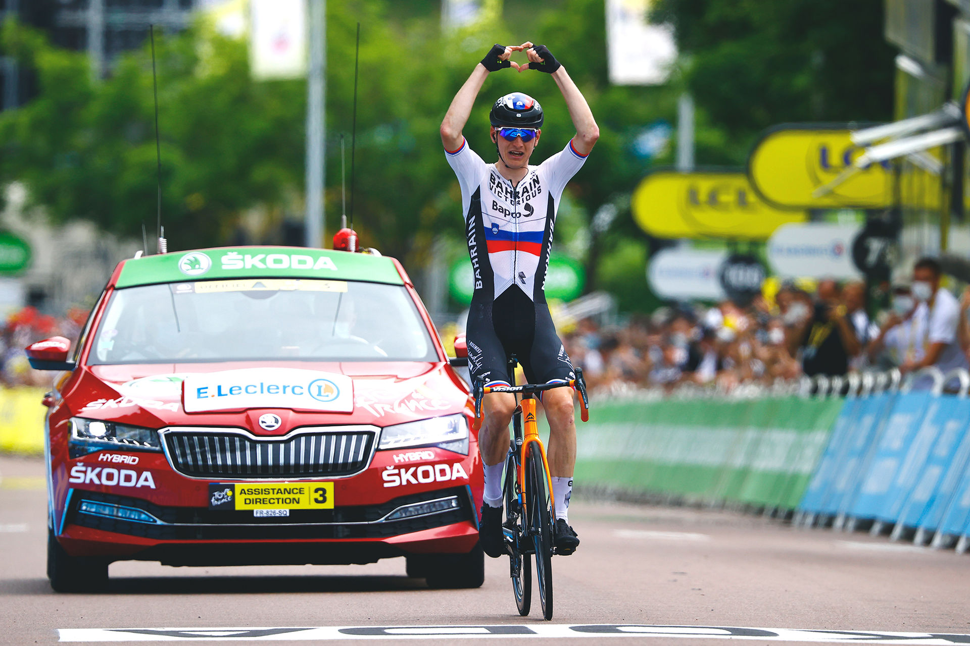 Tour de France 2021, Tour de France, TdF, Bahrain Victorious, rowery Merida, Merida bikes,Matej Mohoric